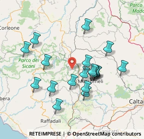 Mappa Via Circonvallazione Sud, 92020 San Giovanni Gemini AG, Italia (15.1665)