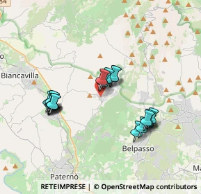 Mappa Via Pedalino, 95030 Ragalna CT, Italia (3.8465)