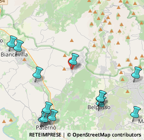 Mappa Via Pedalino, 95030 Ragalna CT, Italia (6.54143)