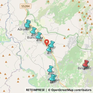 Mappa 95033 Santa Maria di Licodia CT, Italia (5.41091)