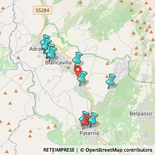 Mappa Via Alcide De Gasperi, 95033 Santa Maria di Licodia CT, Italia (4.49364)