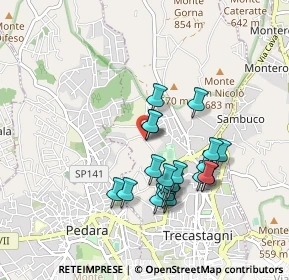 Mappa Via dello Sport, 95039 Trecastagni CT, Italia (0.907)