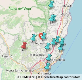 Mappa Via dello Sport, 95039 Trecastagni CT, Italia (7.95692)