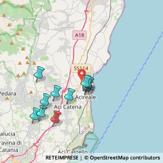 Mappa Via degli Ulivi, 95024 Acireale CT, Italia (4.10818)