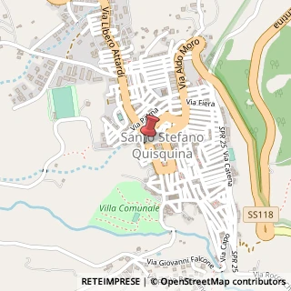 Mappa Via Marina, 24, 92020 Santo Stefano Quisquina, Agrigento (Sicilia)