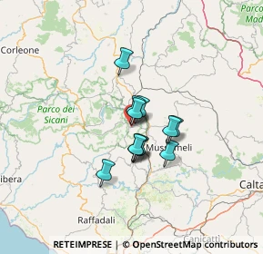 Mappa Corso Umberto I, 92020 San Giovanni Gemini AG, Italia (8.98833)