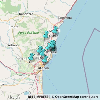 Mappa Via del Santuario, 95024 Acireale CT, Italia (6.73833)