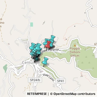 Mappa Via Giuseppe Fiorenza, 94010 Centuripe EN, Italia (0.33615)
