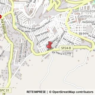 Mappa Corso Umberto I, 523, 92020 San Cataldo, Caltanissetta (Sicilia)