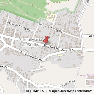 Mappa Via S. Maria la Stella, 55, 95025 Aci Sant'Antonio, Catania (Sicilia)
