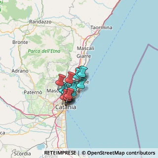 Mappa MATTEO RAGONISI VIA, 95024 Acireale CT, Italia (10.37529)