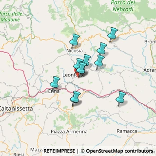 Mappa Via Alcide de Gasperi, 94010 Assoro EN, Italia (11.52583)