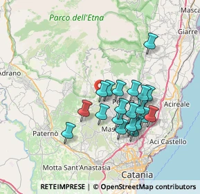 Mappa SP92, 95030 Nicolosi CT, Italia (6.8865)