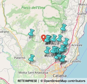 Mappa SP92, 95030 Nicolosi CT, Italia (7.073)