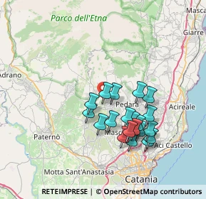 Mappa SP92, 95030 Nicolosi CT, Italia (7.292)