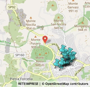 Mappa SP92, 95030 Nicolosi CT, Italia (1.386)