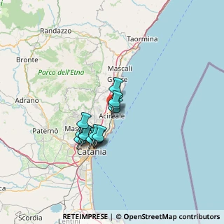 Mappa Via Cervo, 95024 Acireale CT, Italia (11.35)