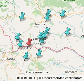 Mappa Via Sandro Pertini, 94010 Assoro EN, Italia (14.87143)