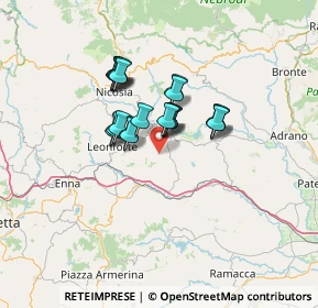 Mappa 94011 Agira EN, Italia (10.395)