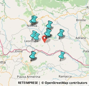 Mappa 94011 Agira EN, Italia (11.76412)