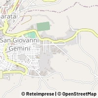 Karte San Giovanni Gemini