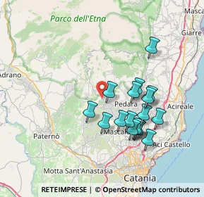 Mappa Via Pio La Torre nn., 95030 Nicolosi CT, Italia (7.60647)