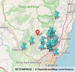 Mappa Via Pio La Torre nn., 95030 Nicolosi CT, Italia (7.84)