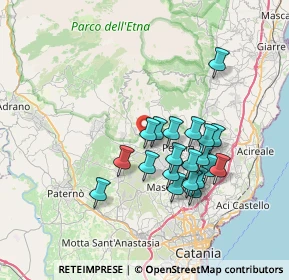 Mappa Via Pio La Torre nn., 95030 Nicolosi CT, Italia (6.9985)