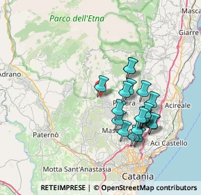 Mappa Via Pio La Torre nn., 95030 Nicolosi CT, Italia (7.5425)