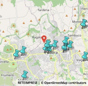 Mappa Via Antonio Pacinotti, 95030 Pedara CT, Italia (2.52143)