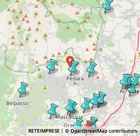 Mappa Via Enna, 95030 Pedara CT, Italia (6.469)