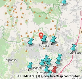 Mappa Via Enna, 95030 Pedara CT, Italia (5.50375)
