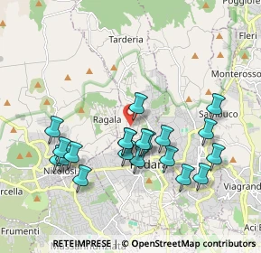 Mappa Via Enna, 95030 Pedara CT, Italia (2.094)