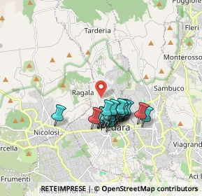 Mappa Via Enna, 95030 Pedara CT, Italia (1.4305)