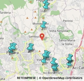 Mappa Via Professore Caruso, 95029 Viagrande CT, Italia (2.94235)
