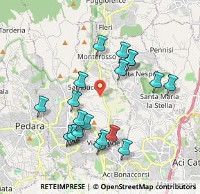 Mappa Via Professore Caruso, 95029 Viagrande CT, Italia (2.104)
