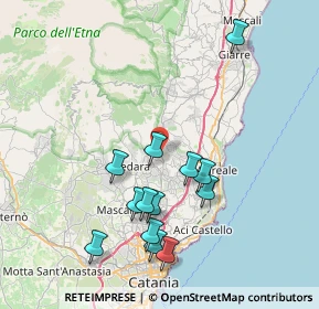 Mappa Via Professore Caruso, 95029 Viagrande CT, Italia (8.72077)