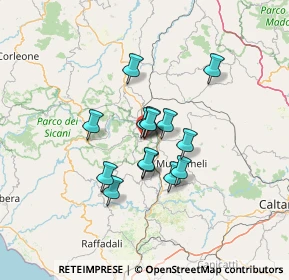 Mappa Via Nicolò Carta, 92020 San Giovanni Gemini AG, Italia (10.43286)