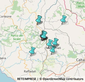 Mappa Via Nicolò Carta, 92020 San Giovanni Gemini AG, Italia (8.56923)