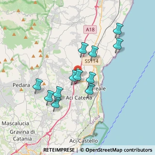 Mappa SP 115, 95024 Acireale CT, Italia (3.72917)