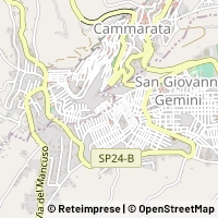 Karte San Giovanni Gemini