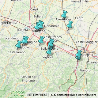 Mappa Via J. Barozzi, 41057 Spilamberto MO, Italia (13.58867)