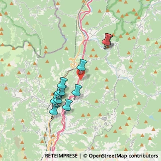 Mappa Via Serra, 16010 Serra Riccò GE, Italia (3.46273)