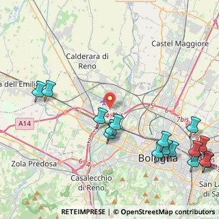 Mappa Aeroporto Guglielmo Marconi, 40132 Bologna BO, Italia (5.77688)