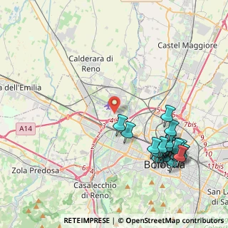 Mappa Aeroporto Guglielmo Marconi, 40132 Bologna BO, Italia (4.985)