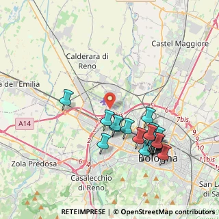 Mappa Aeroporto Guglielmo Marconi, 40132 Bologna BO, Italia (4.039)
