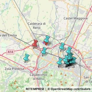 Mappa Aeroporto Guglielmo Marconi, 40132 Bologna BO, Italia (4.6765)