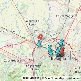 Mappa Aeroporto Guglielmo Marconi, 40132 Bologna BO, Italia (4.62154)