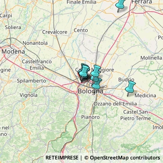 Mappa Aeroporto Guglielmo Marconi, 40132 Bologna BO, Italia (6.76091)