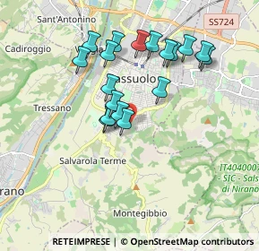 Mappa Viale E. Montale, 41049 Sassuolo MO, Italia (1.66167)